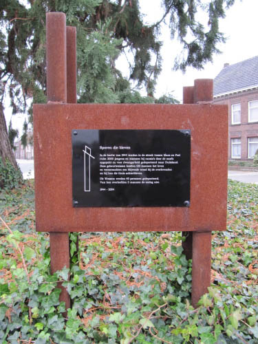 Monument 'Sporen die bleven' Wessem