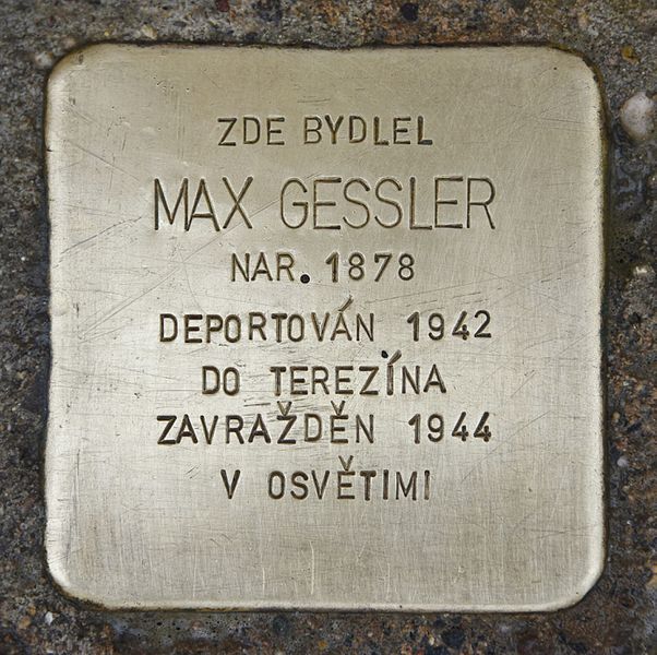 Stolpersteine Masarykovo nměst 8 #1