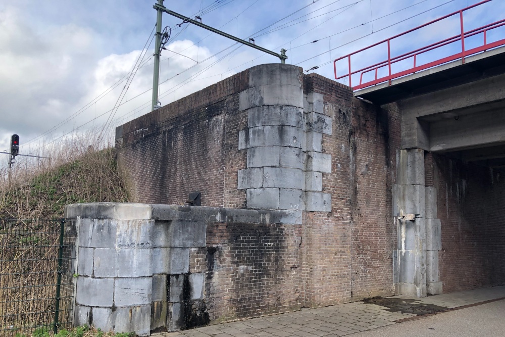 Bullet Holes Railway Bridge Den Bosch #3