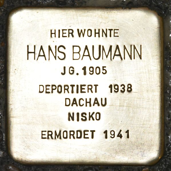 Stolpersteine Kirchengasse 3 #2