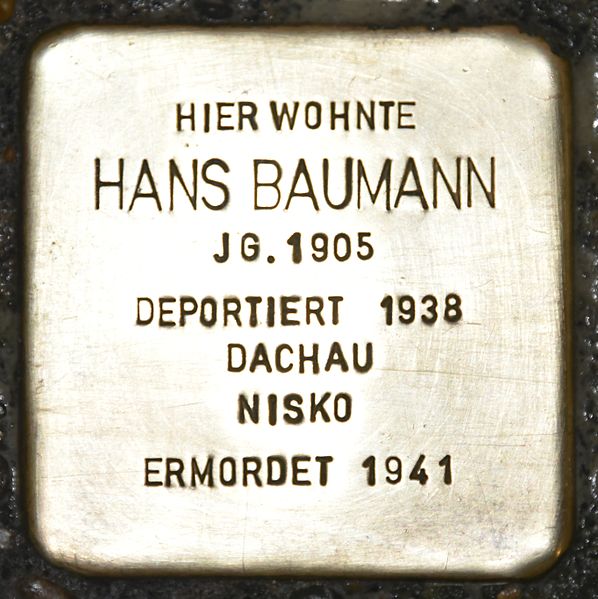 Stolpersteine Kirchengasse 3 #2