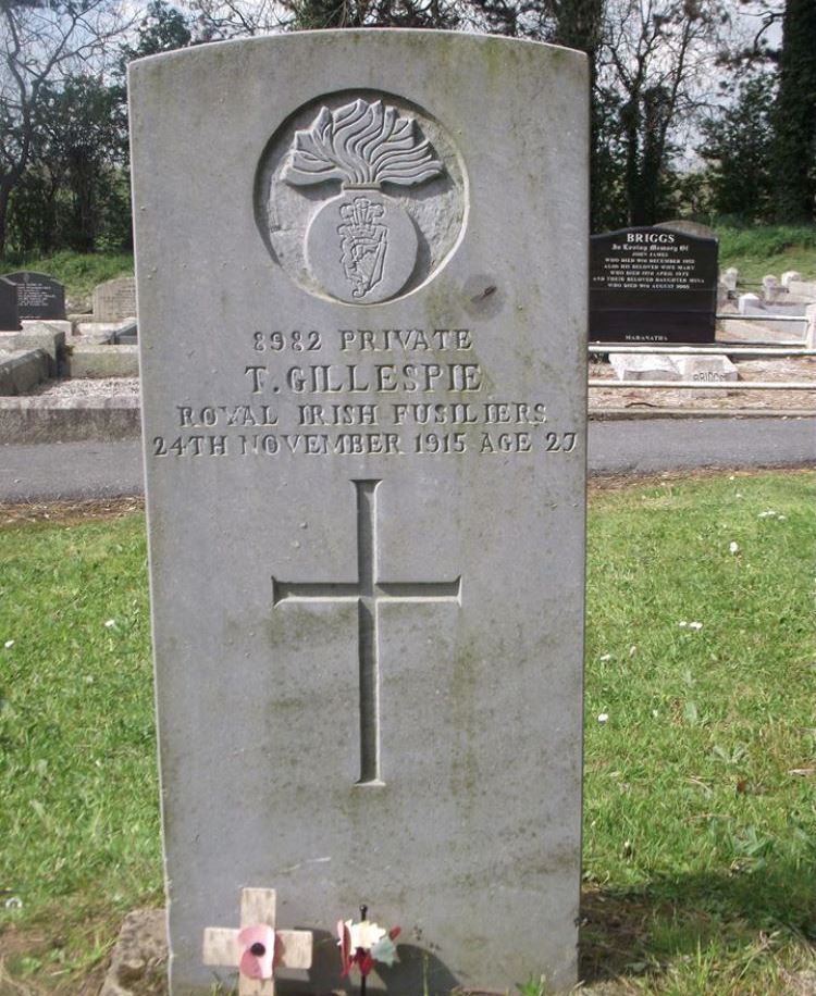 Commonwealth War Grave Armagh Presbyterian Cemetery