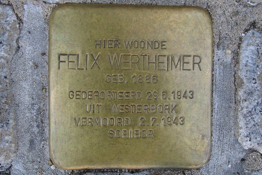 Stolperstein Blauwstraat 13