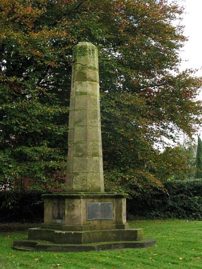 Oorlogsmonument All Saints Church #1