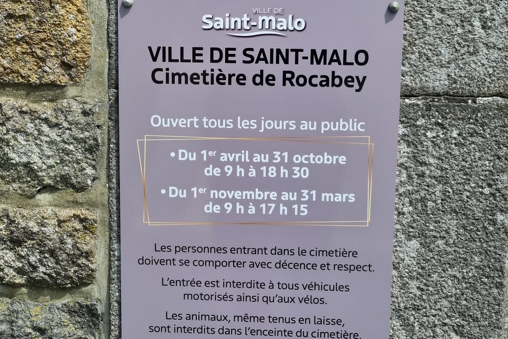 Oorlogsgraf van het Gemenebest Saint-Malo #3