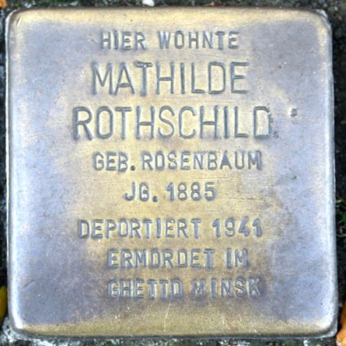 Stolpersteine Lange Strae 78 #1