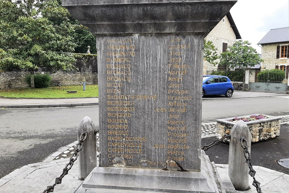 Oorlogsmonument Arros-de-Nay #3