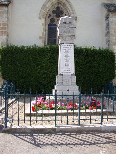 Oorlogsmonument Volnay #1