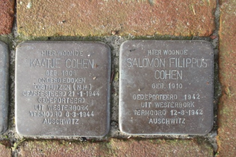 Stolpersteine Stadsweg 9 #3