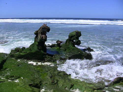 Wreckage Landing Craft Assault (LCA) Baker Island