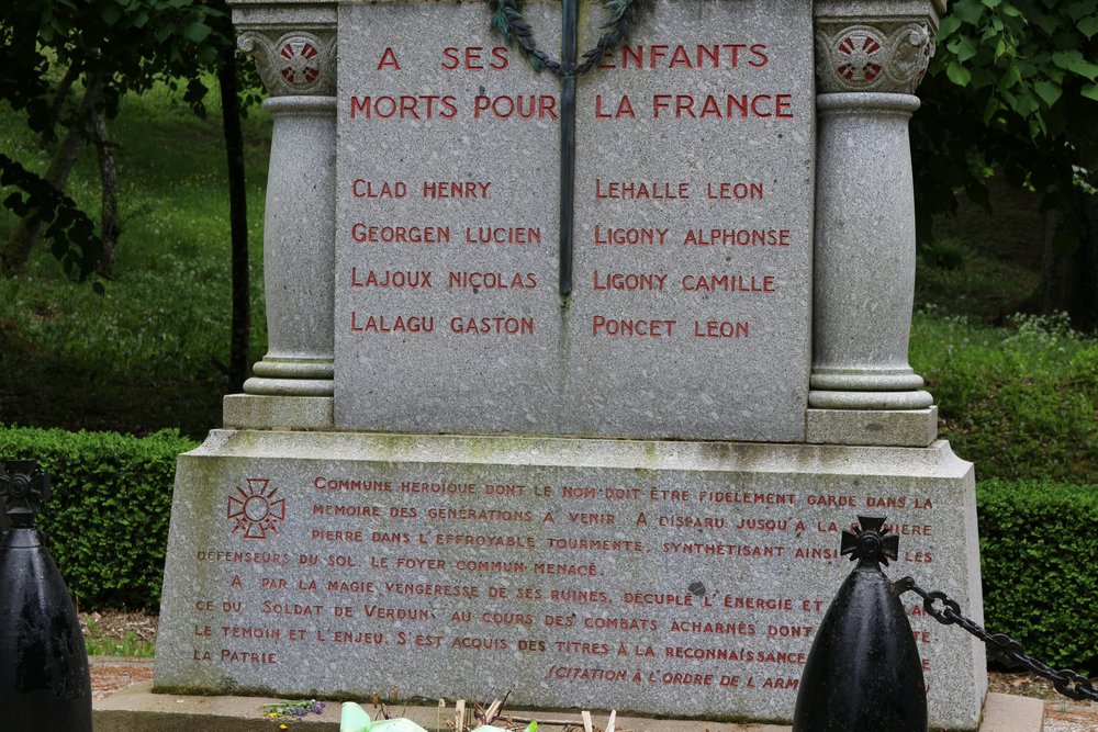 Oorlogsmonument Fleury #2