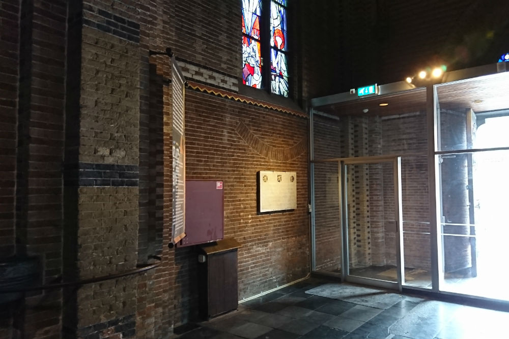 Gedenkteken Belgische Vluchtelingen Sint-Catharinakerk #2