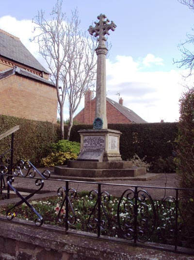 Oorlogsmonument Sapcote #1