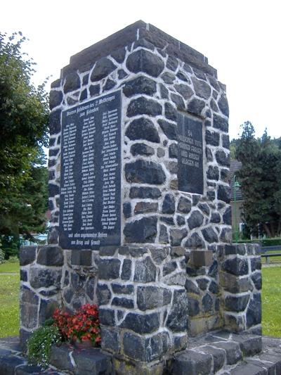 Oorlogsmonument Wippra