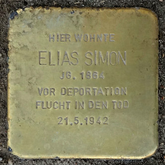 Stumbling Stones Gießener Straße 22 #2