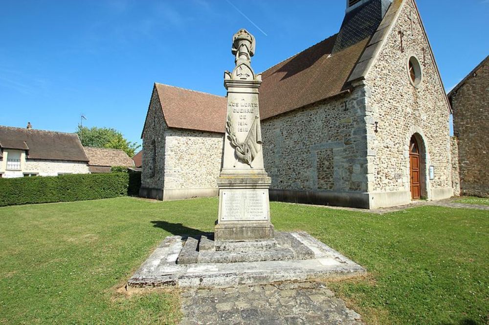 Monument Eerste Wereldoorlog Chaufour-ls-Bonnires #1