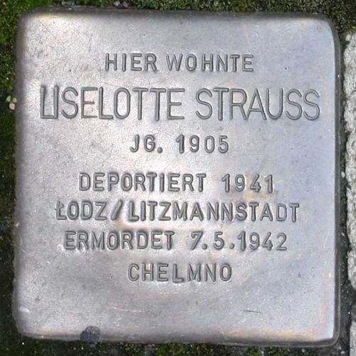 Stolpersteine Zollstrae 11 #2