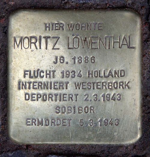 Stolperstein Detmolder Strae 4 #1