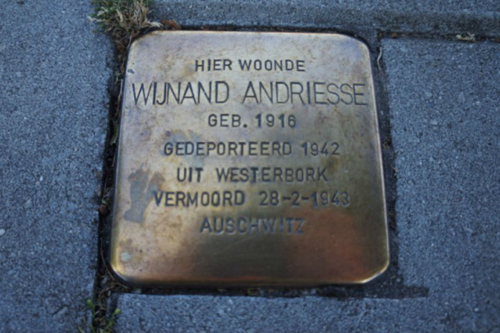 Stolperstein Haartsestraat 64 #1