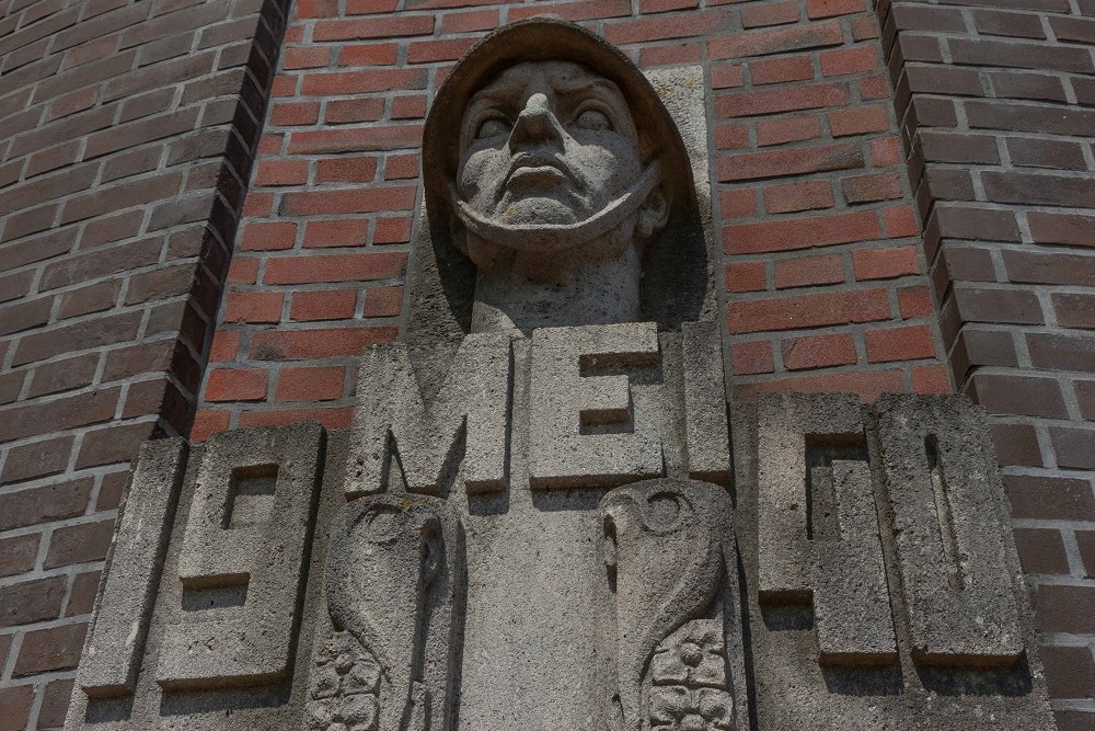 Monument Killed Dutch Soldiers Leiden #4
