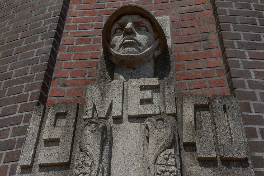 Monument Killed Dutch Soldiers Leiden #4