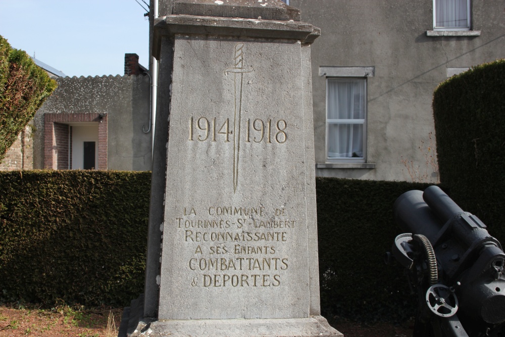 Oorlogsmonument Tourinnes-Saint-Lambert	 #2