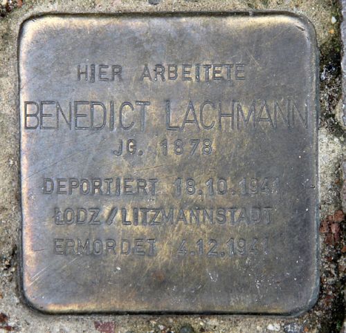 Stolperstein Bayerischer Platz 13-14