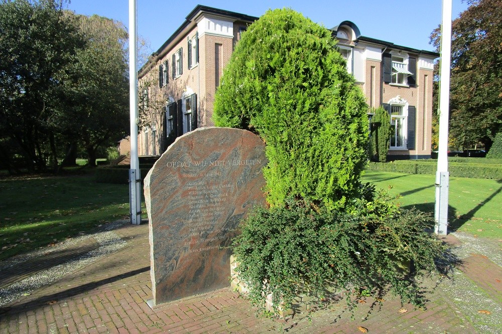 Joods Monument 's-Heeren Loo-Lozenoord