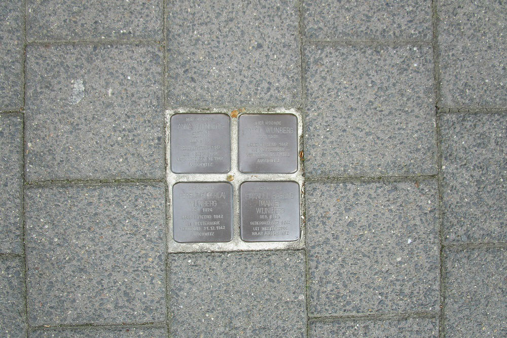 Stolpersteine Van Echtenstraat 3 #1