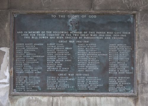 War Memorial St. Nicholas Church #1