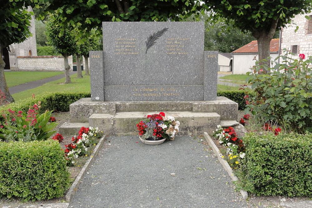 Monument Eerste Wereldoorlog Lor