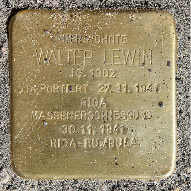 Stolpersteine Turmstraße 53 #2