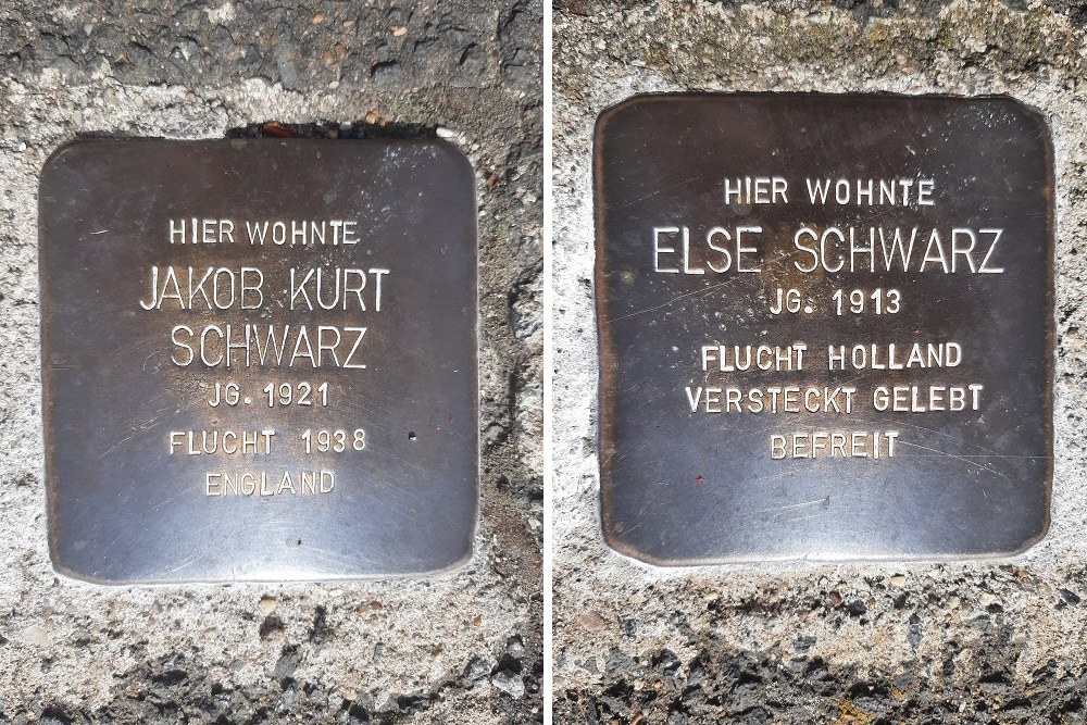 Stumbling Stones Liebergstraße 83a #2