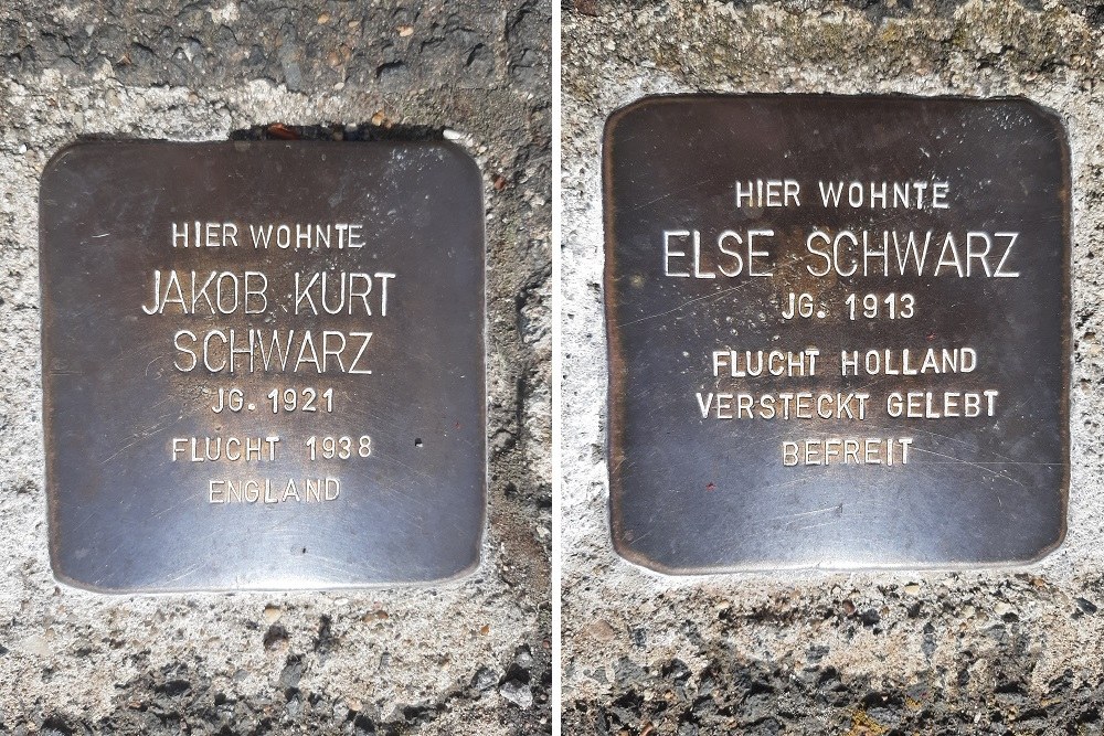 Stolpersteine Liebergstrae 83a #2