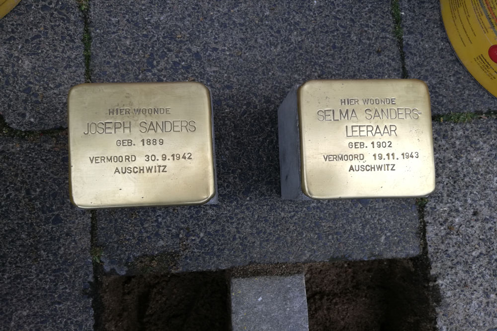 Stolpersteine Frankenstraat 55 #1