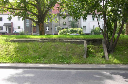 Festung Breslau - Luftschutz Deckungsgraben