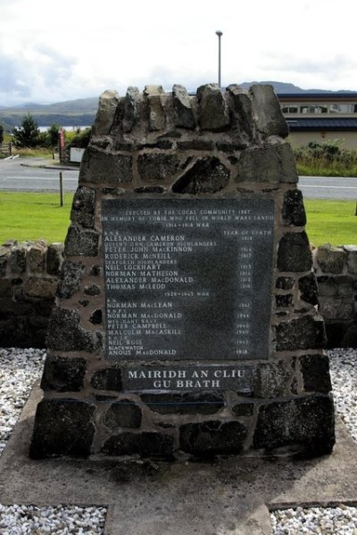 Oorlogsmonument Struan