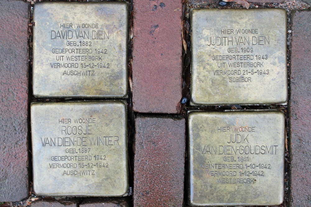 Stolpersteine Stationsstraat 13