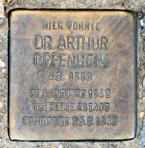 Stolpersteine Landhausstrae 44 #2