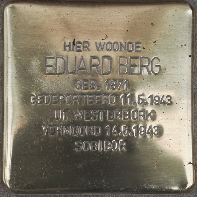 Stolpersteine Noordenbergstraat 67 #2