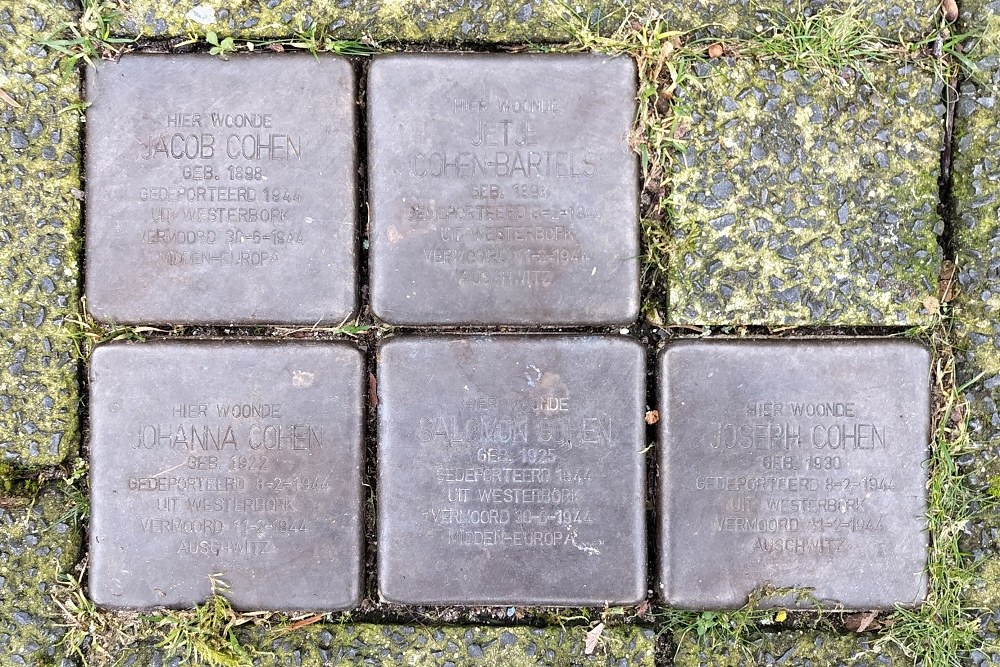 Stolpersteine Juliusstraat 7