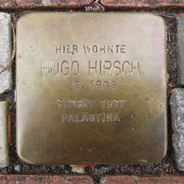 Stolperstein Gartenstraße 20
