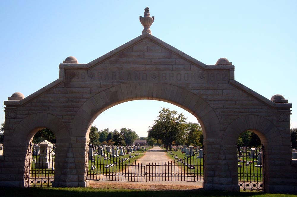 American War Graves Garland Brook Cemetery #1