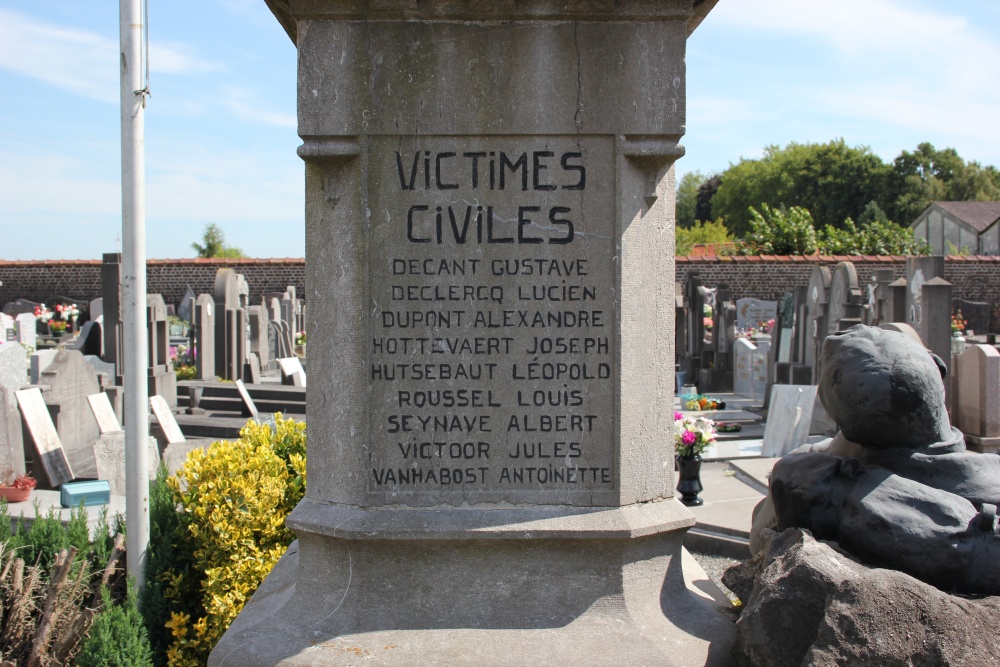 Oorlogsmonument Begraafplaats Leers-Nord #5