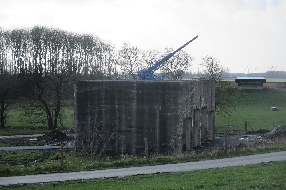 M.F.B. Termunten - Bunker met Geschutsopstelling 12,8 cm Flak #4
