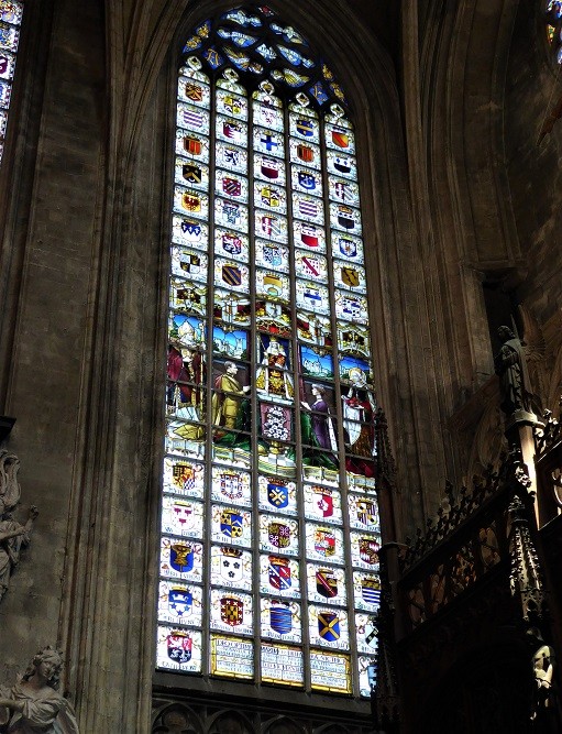 Remembrance Windows Notre-Dame du Sablon Church #4