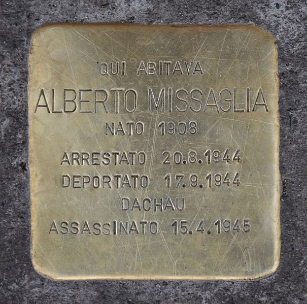 Stolperstein Corso Principe Oddone 21