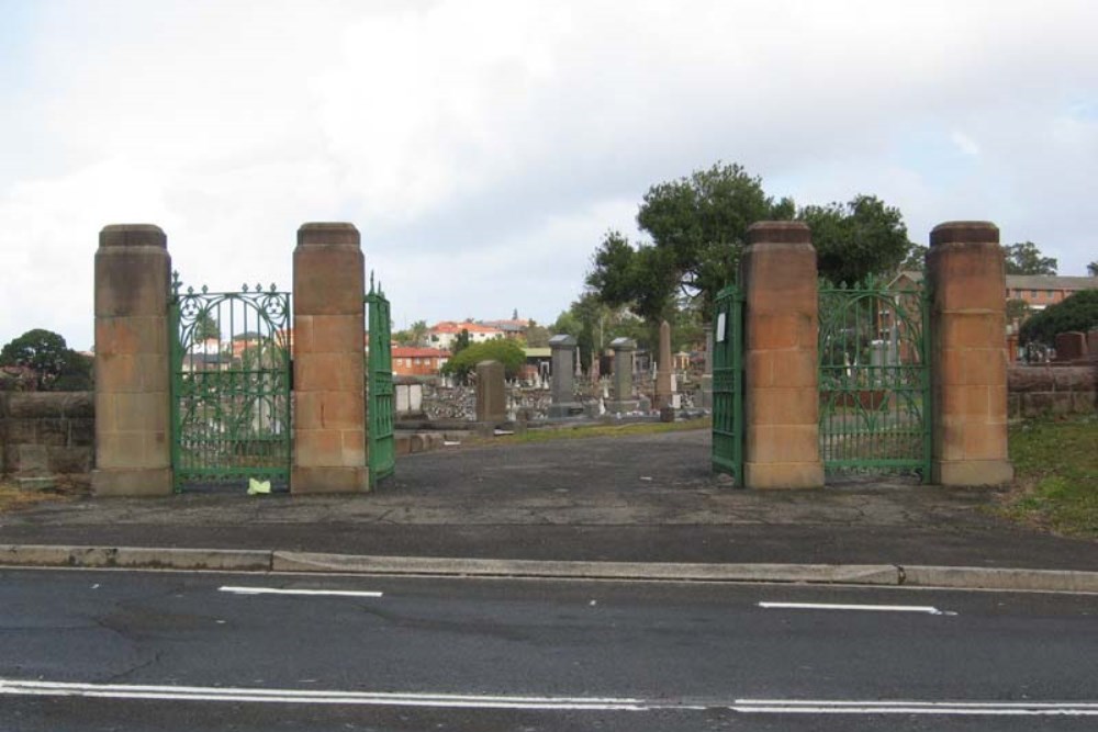 Oorlogsgraven van het Gemenebest Randwick General Cemetery