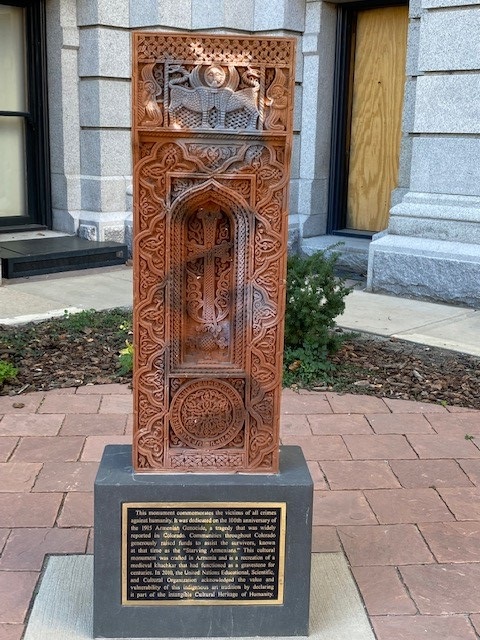 Armenian Genocide Khachkar Memorial #2