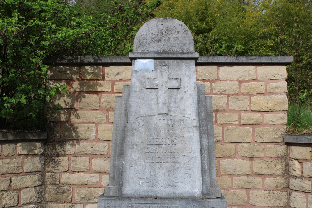 Oorlogsmonument Sampont #3